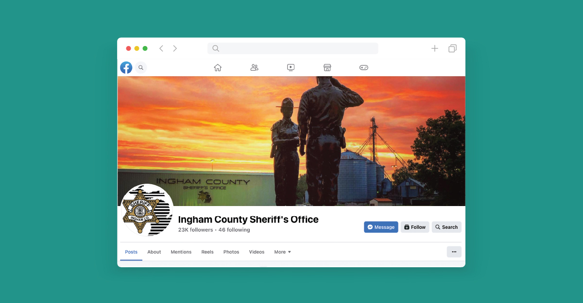 Ingham County Sheriff's Office Facebook